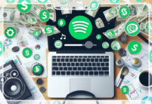 تصویر از نحوه کسب درآمد از اسپاتیفای + درآمد دلاری با Spotify