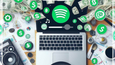 تصویر از نحوه کسب درآمد از اسپاتیفای + درآمد دلاری با Spotify